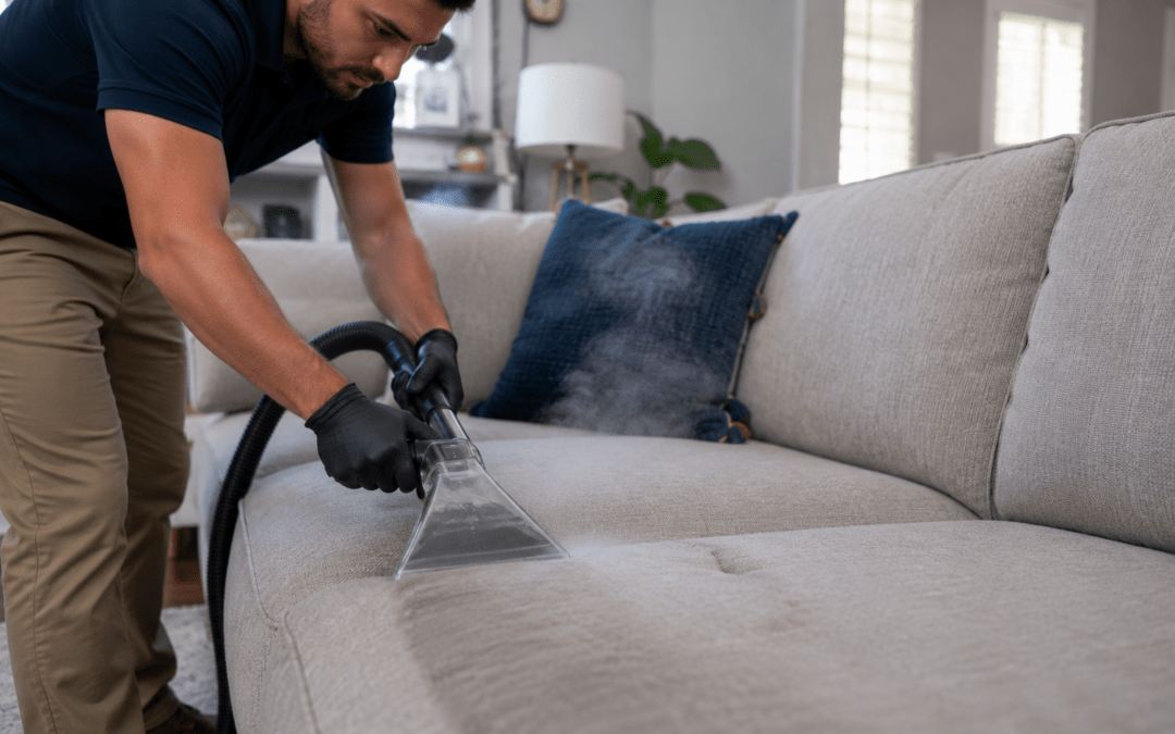 5 Sofa Problems Professional Steam Cleaning Handles Better Than Spot Treatments