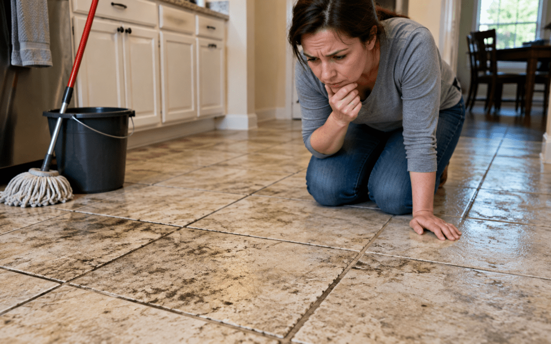 4 Signs Your Tile Floor Needs More Than Another Round of Mopping